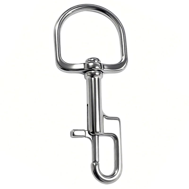 QAVBFA 2 PCS Swivel Bolt Snap Diving Clips – Premium Stainless Steel Single Ended Snap Hooks Buckle for Pet Leash, Scuba Diving, and More (2PCS-110mm) - Image 5